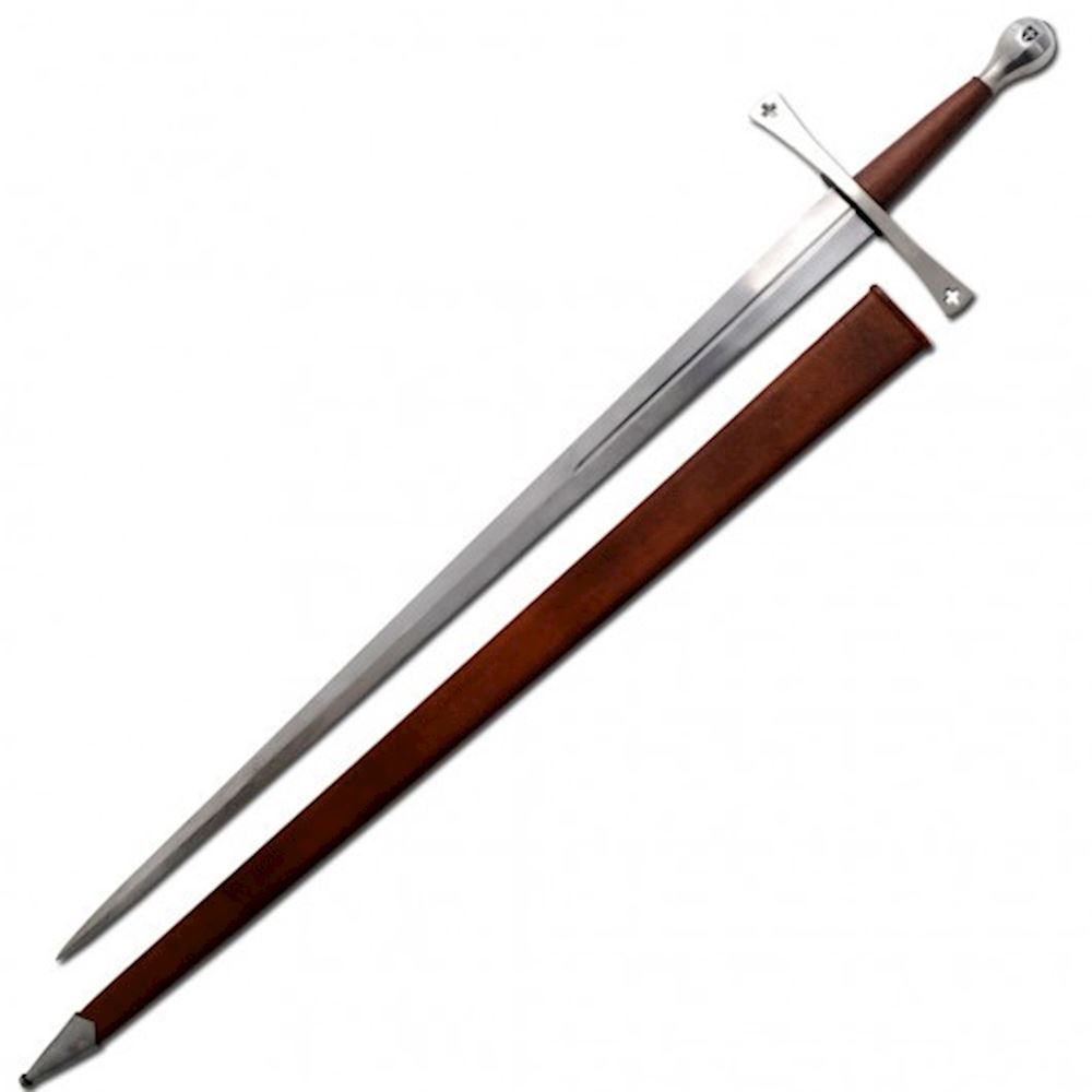 Spada templare in acciaio